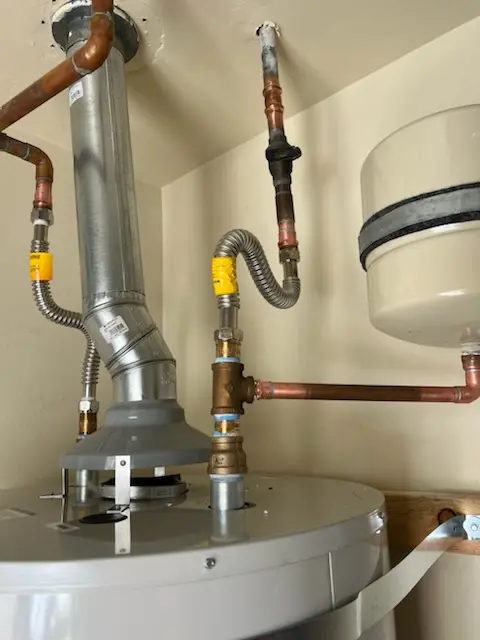 Water heater installation and plumbing repair in Dayton Meadows